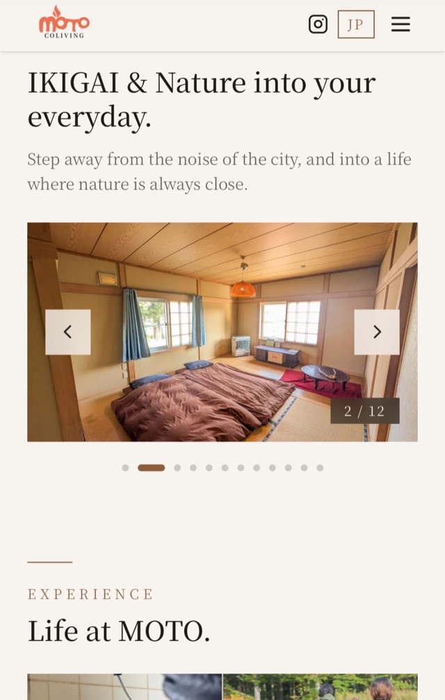 MOTO COLIVING スマホUI 2